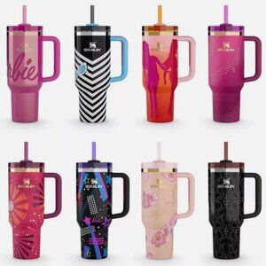 NEW IN BOX: Stanley x BARBIE 40 oz. Quencher - Complete Set of 8 RARE PRISTINE